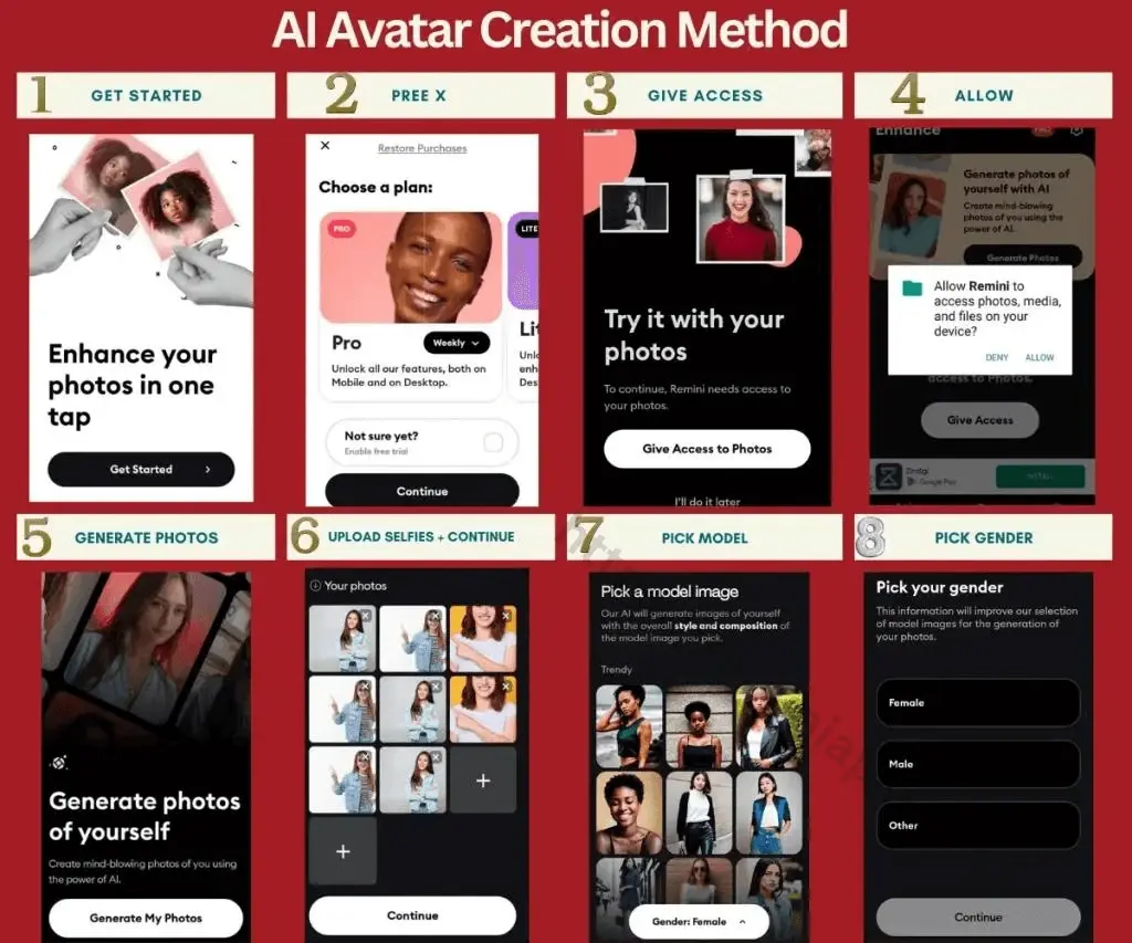Create AI Avatars with Remini App - Step-by-step Guide