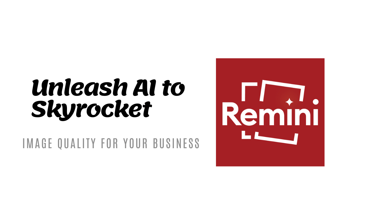Remini app for business and professional use