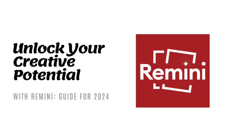 Unlock Creative Potential with the Remini App: A Guide for Artists and Designers