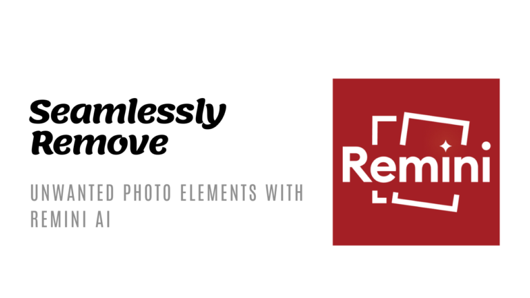 Effortlessly Remove Unwanted Objects from Photos Using Remini