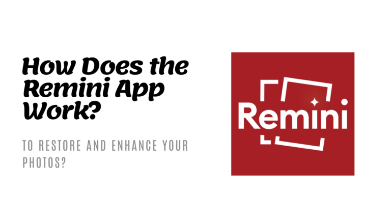 How Does the Remini App Work?